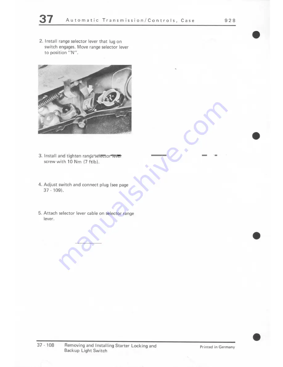 Porsche 1986 928 Workshop Manual Download Page 25