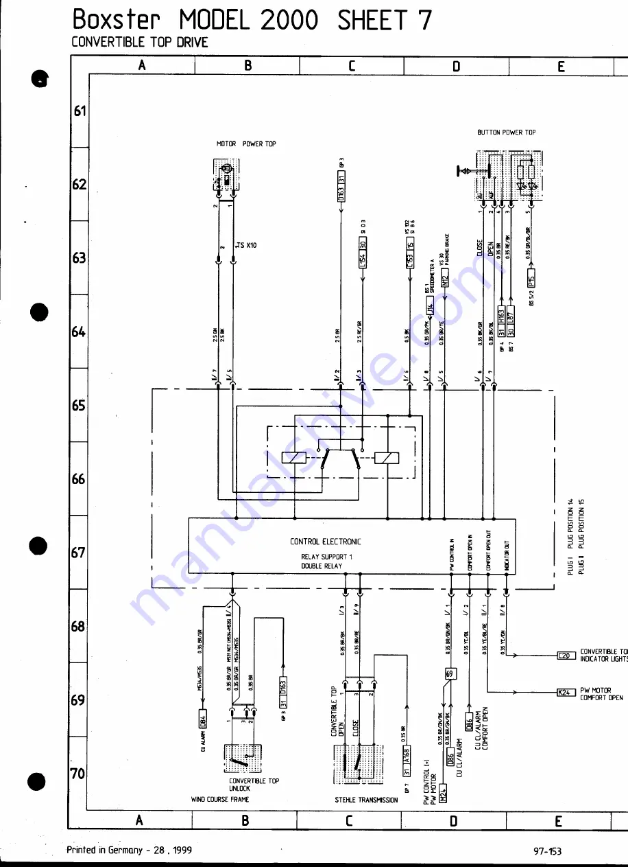 Porsche 2000 Boxter 986 Technical Manual Download Page 28