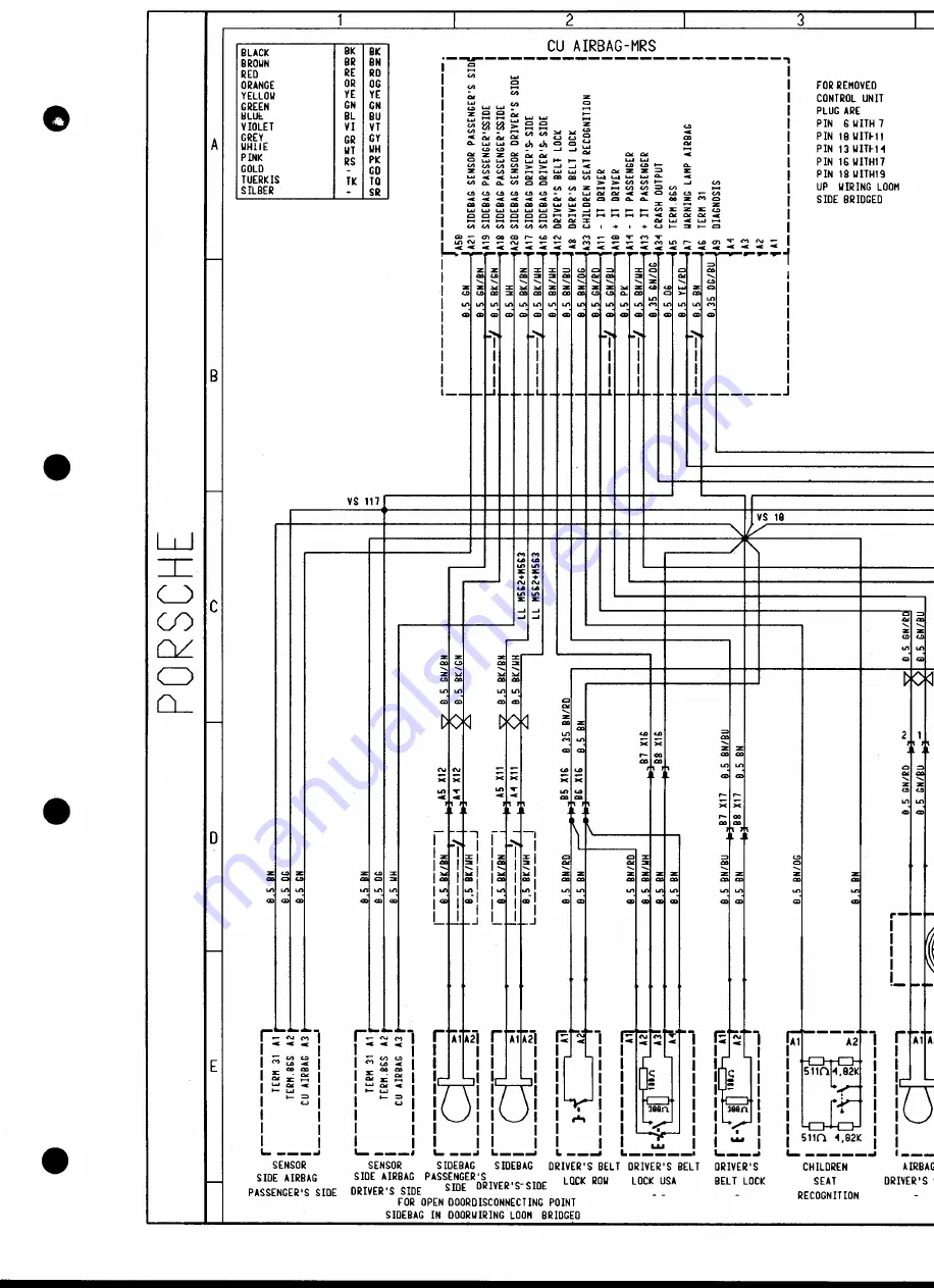 Porsche 2000 Boxter 986 Technical Manual Download Page 146