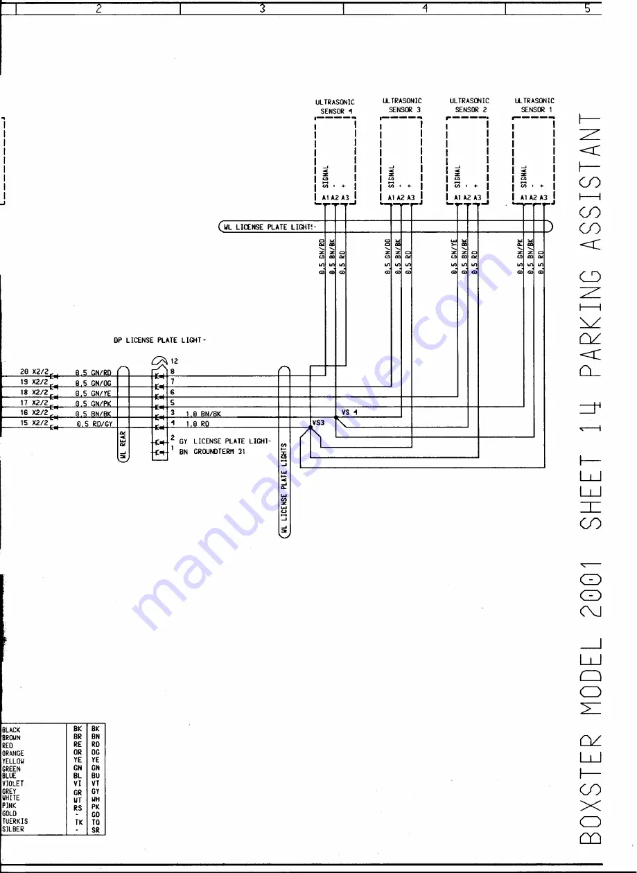 Porsche 2000 Boxter 986 Technical Manual Download Page 178