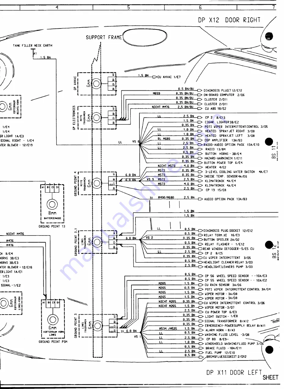 Porsche 2000 Boxter 986 Technical Manual Download Page 189