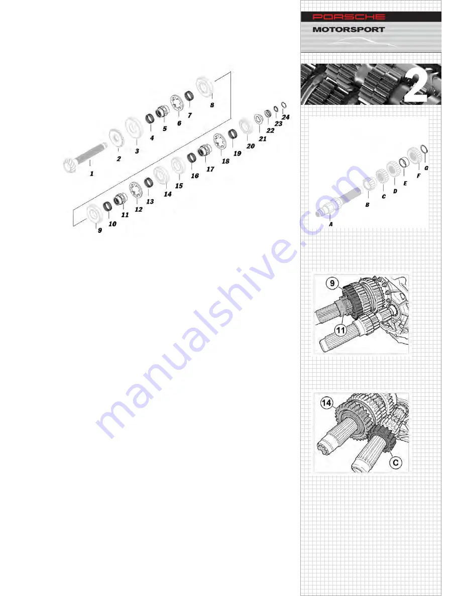 Porsche 2015 911 GT3 Cup Technical Manual Download Page 102