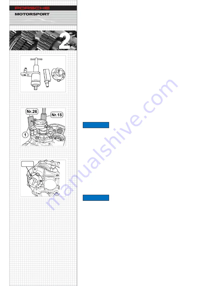 Porsche 2015 911 GT3 Cup Technical Manual Download Page 119