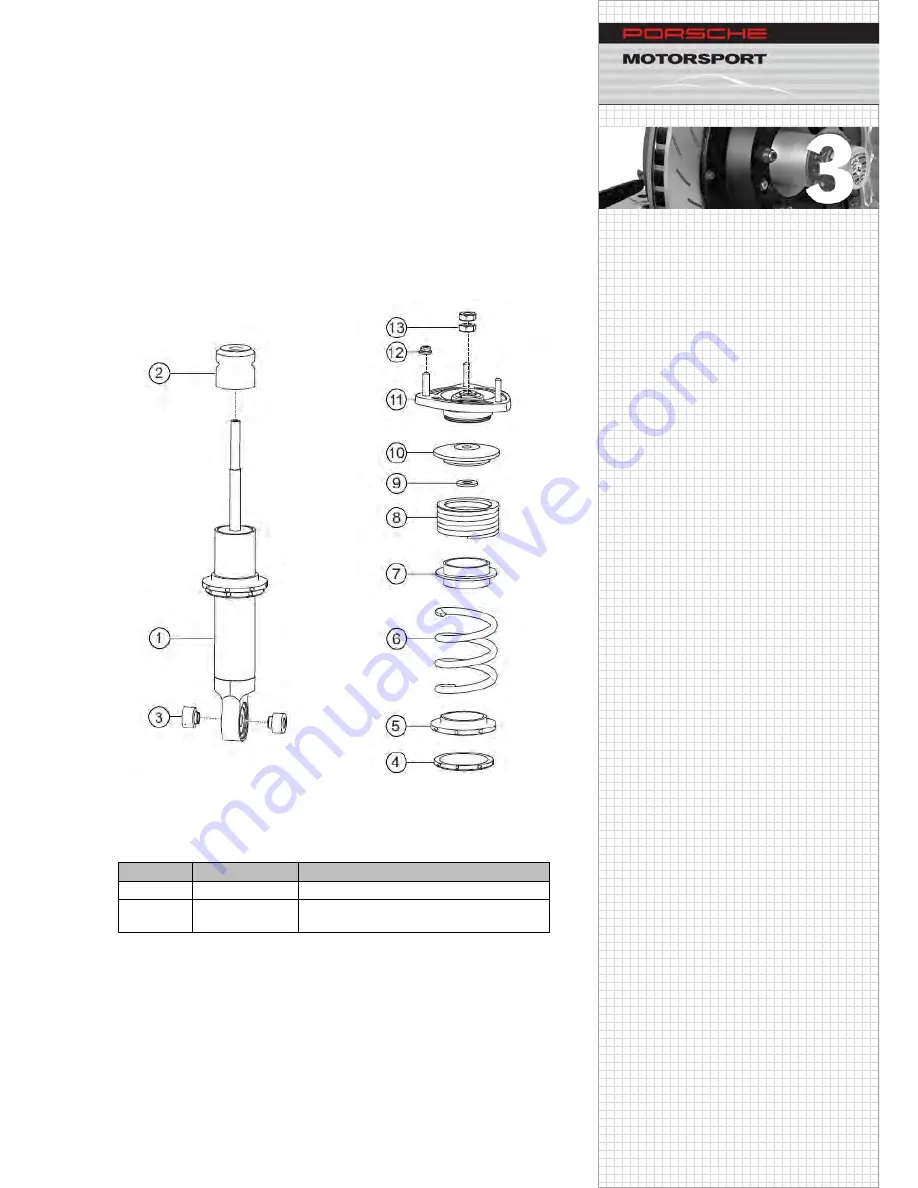 Porsche 2015 911 GT3 Cup Technical Manual Download Page 150