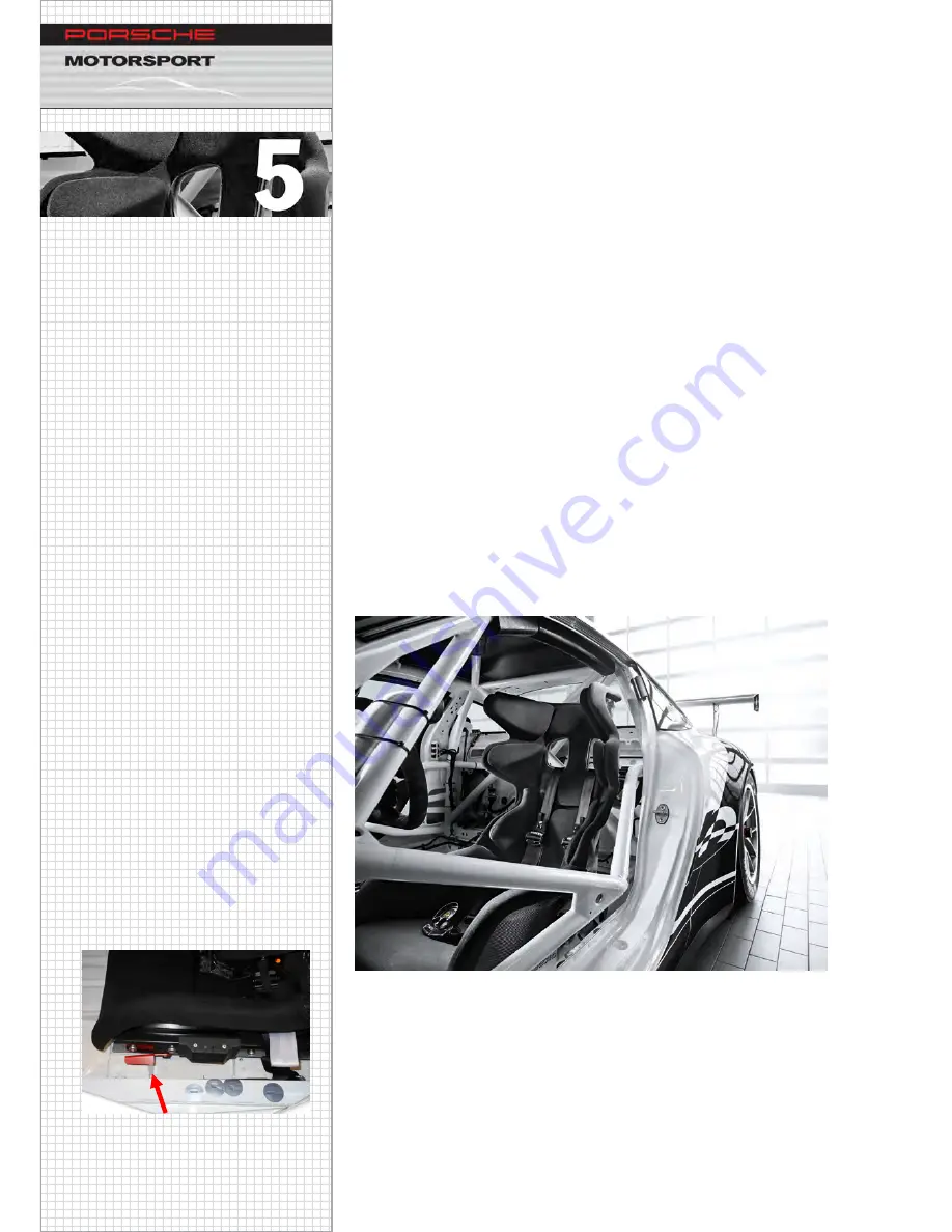 Porsche 2015 911 GT3 Cup Technical Manual Download Page 249