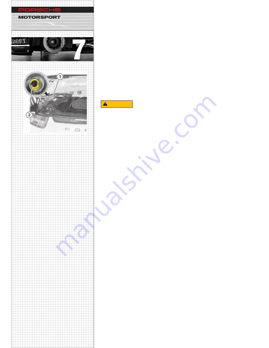 Porsche 2015 911 GT3 Cup Technical Manual Download Page 297