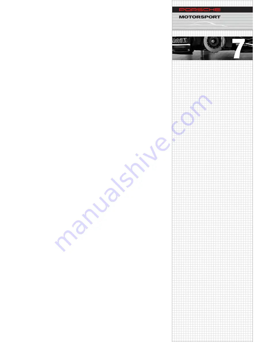 Porsche 2015 911 GT3 Cup Technical Manual Download Page 320