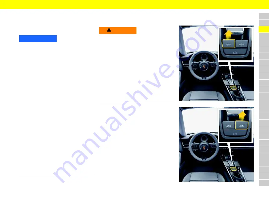 Porsche 911 2020 Owner'S Manual Download Page 99