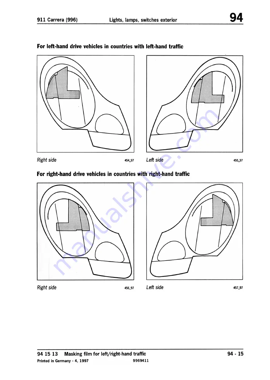 Porsche 911 CARRERA - 1999 Скачать руководство пользователя страница 115