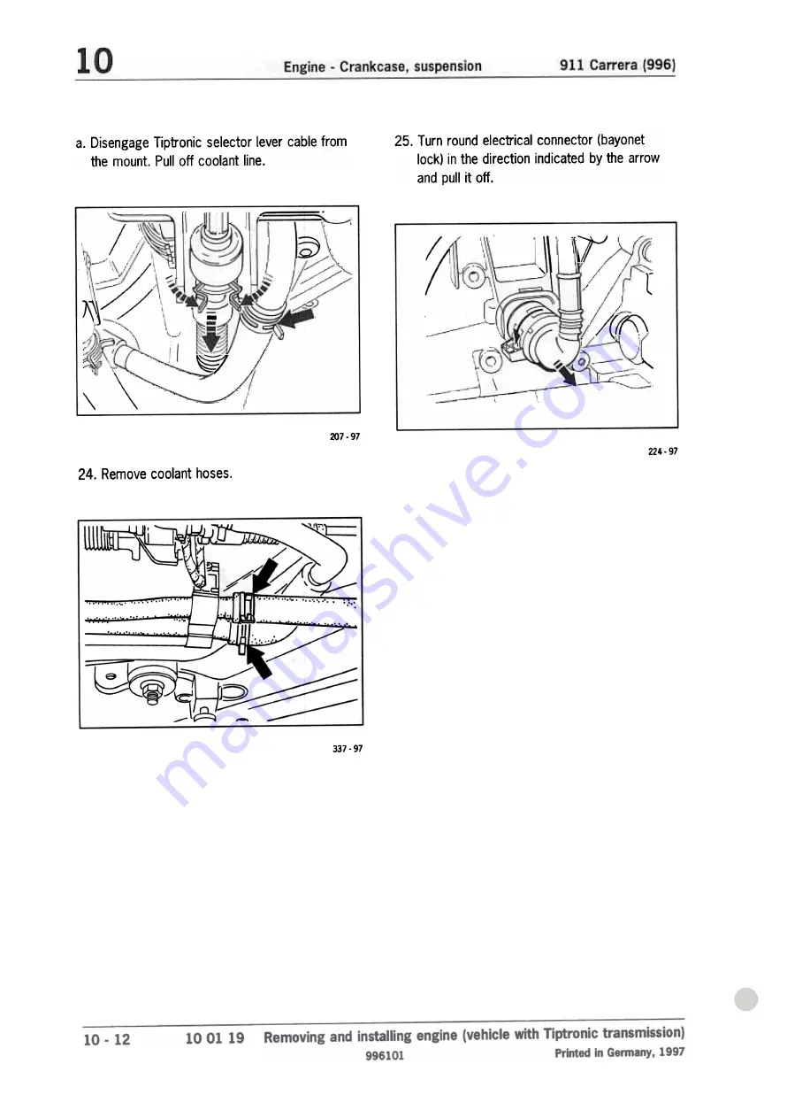 Porsche 911 CARRERA - 2001 Technical Manual Download Page 40