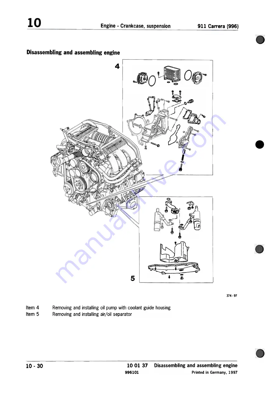 Porsche 911 CARRERA - 2001 Technical Manual Download Page 58