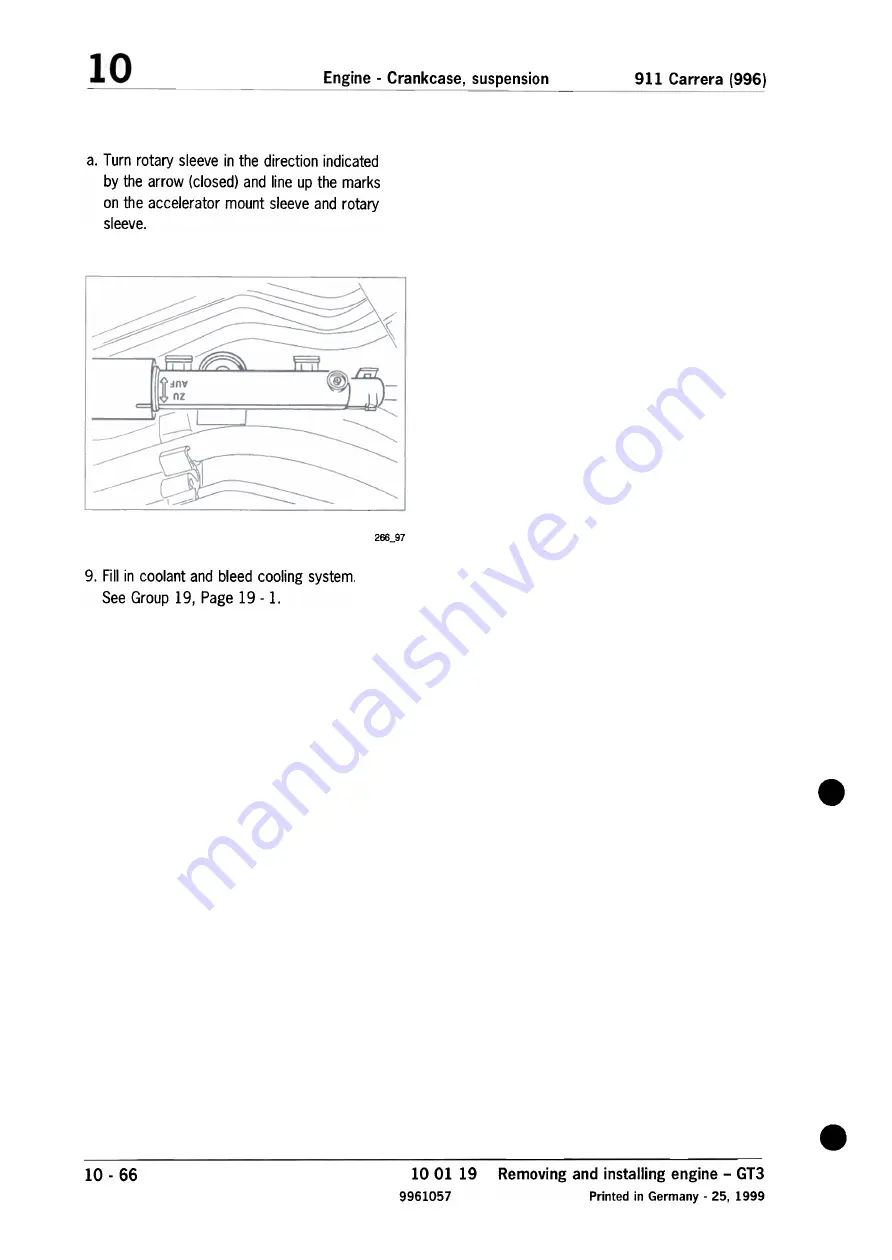 Porsche 911 CARRERA - 2001 Technical Manual Download Page 98