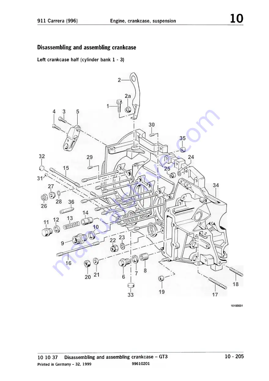 Porsche 911 CARRERA - 2001 Скачать руководство пользователя страница 121