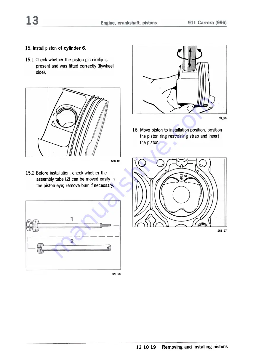 Porsche 911 CARRERA - 2001 Technical Manual Download Page 201