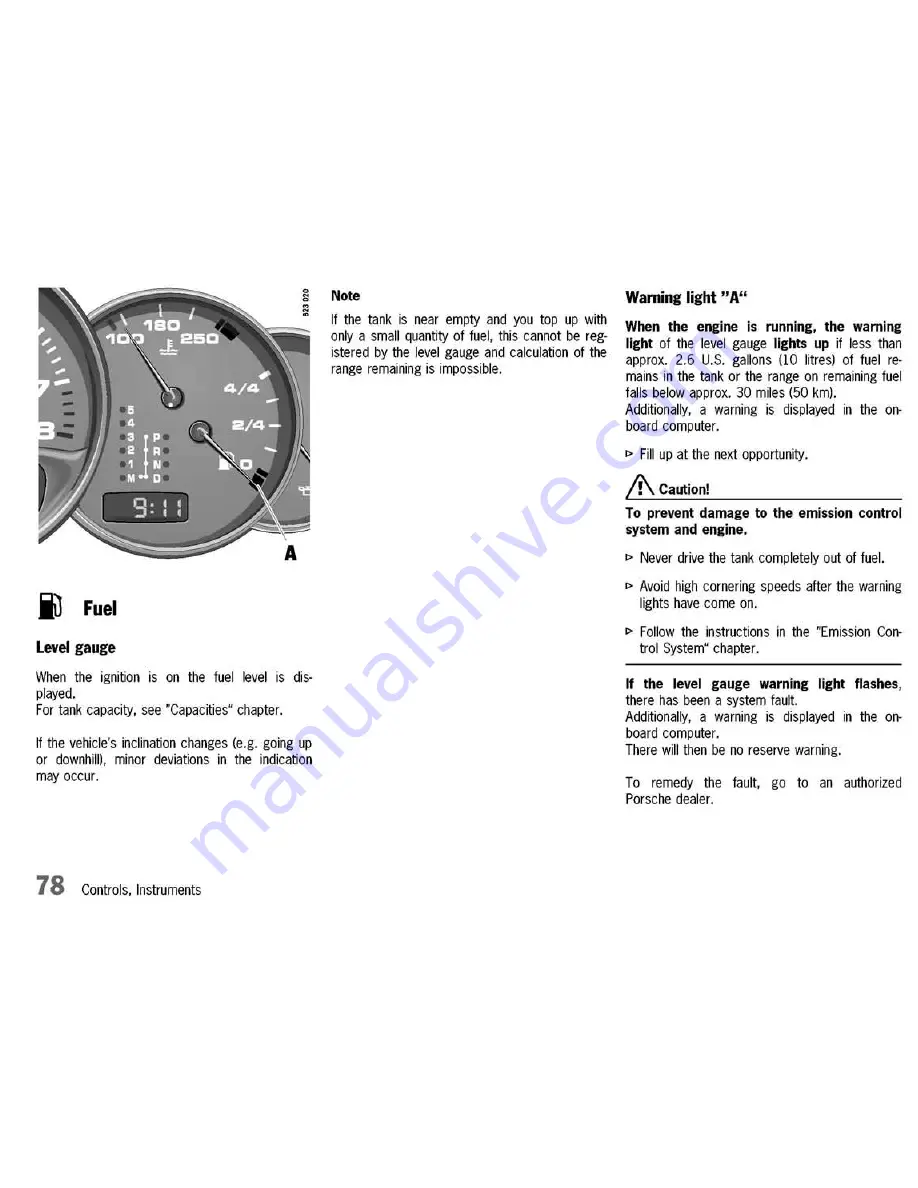 Porsche 911 CARRERA - 2003 Manual Download Page 78