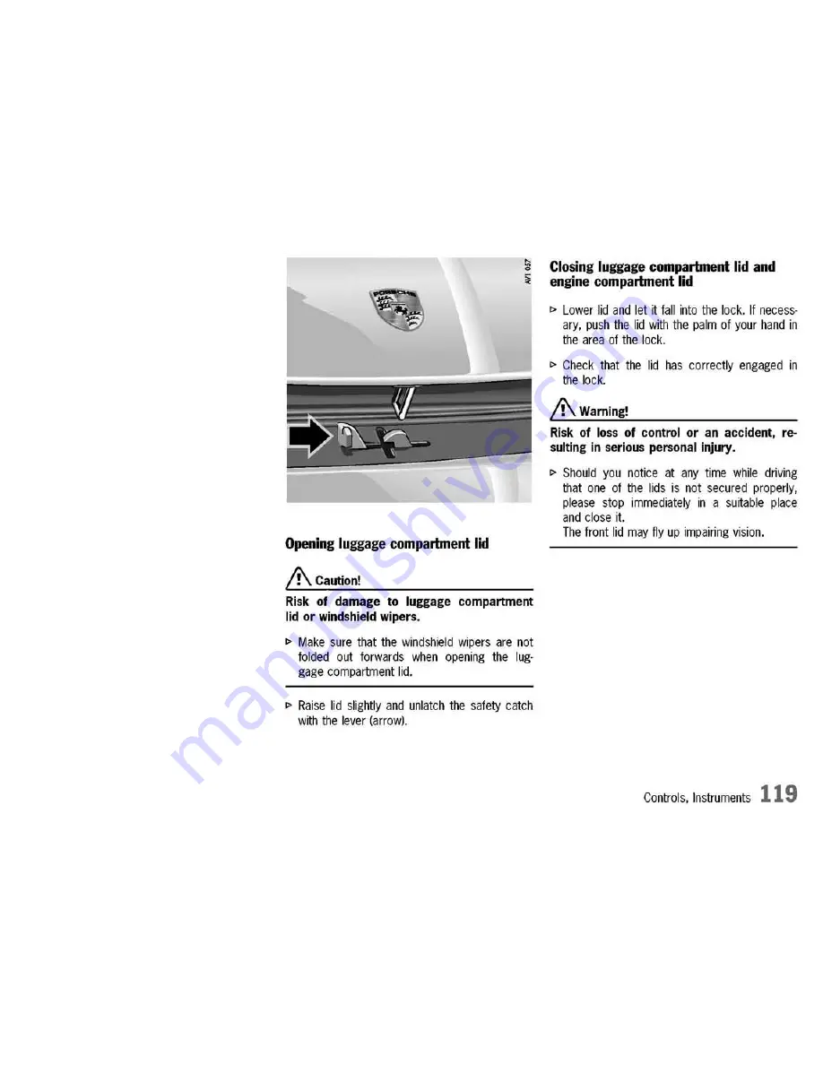 Porsche 911 CARRERA - 2003 Manual Download Page 119