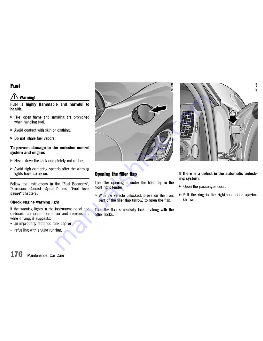 Porsche 911 CARRERA - 2003 Скачать руководство пользователя страница 176