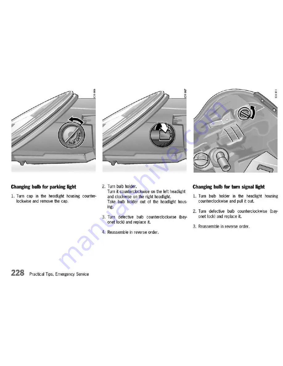 Porsche 911 CARRERA - 2003 Manual Download Page 228