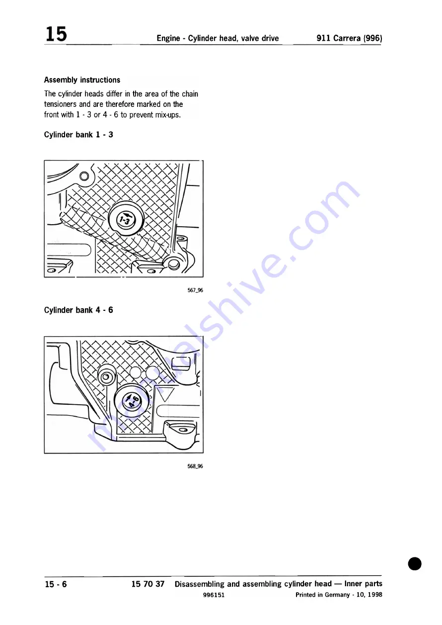 Porsche 911 Carrera (996) Technical Manual Download Page 13