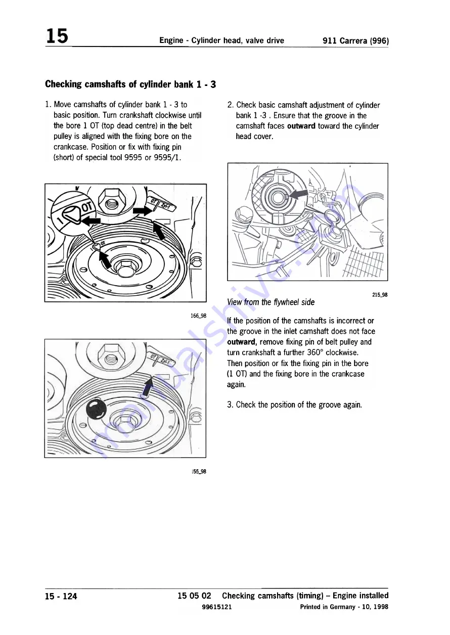 Porsche 911 Carrera (996) Technical Manual Download Page 114