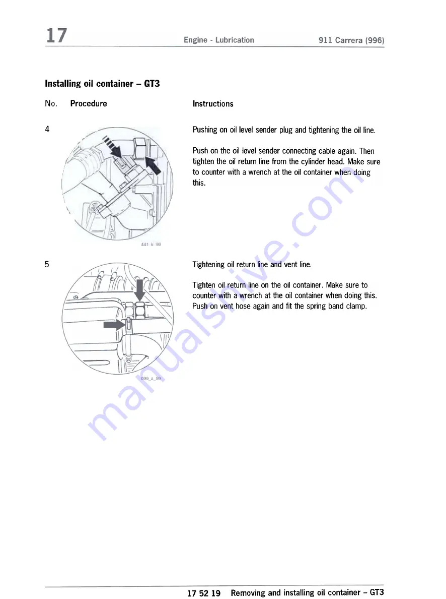 Porsche 911 Carrera (996) Скачать руководство пользователя страница 231