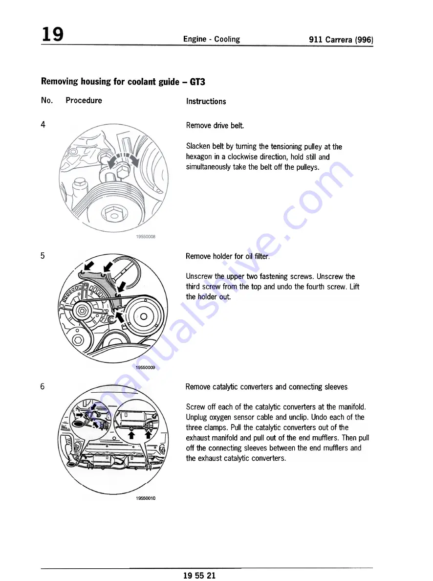 Porsche 911 Carrera (996) Technical Manual Download Page 307