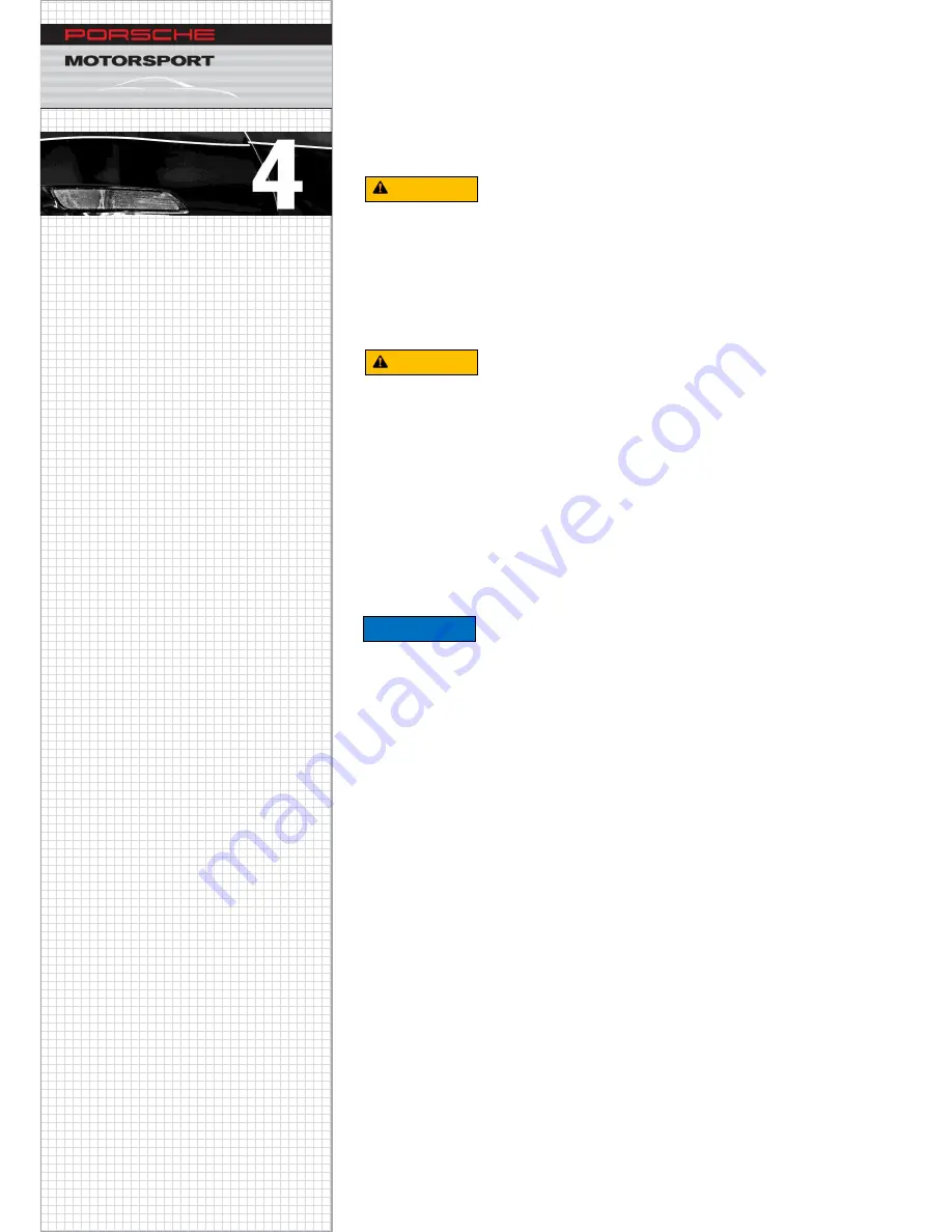 Porsche 911 GT3 Cup 2018 Techical Manual Download Page 287