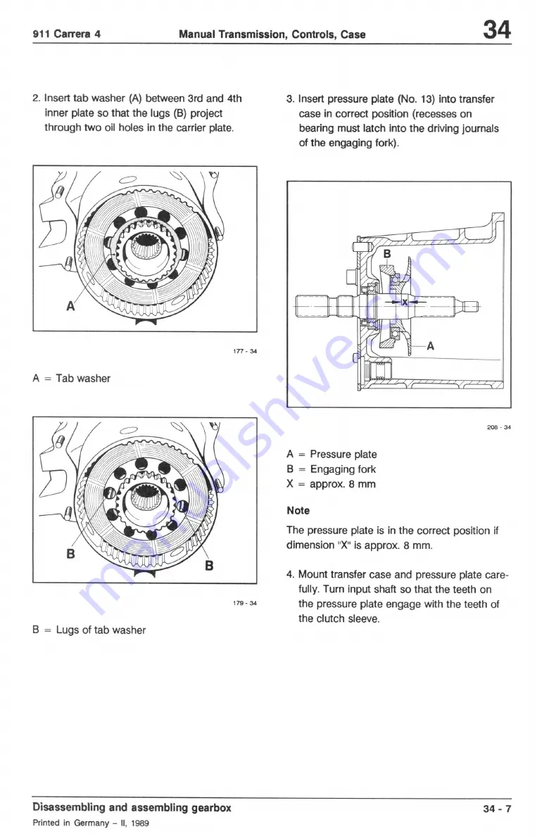 Porsche 911 - VOLUME 2 TRANSMISSION Скачать руководство пользователя страница 27