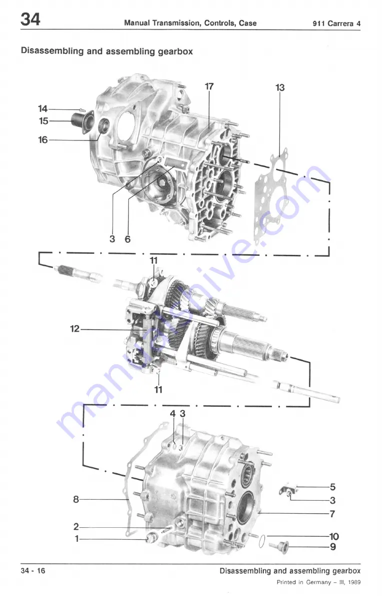 Porsche 911 - VOLUME 2 TRANSMISSION Скачать руководство пользователя страница 39