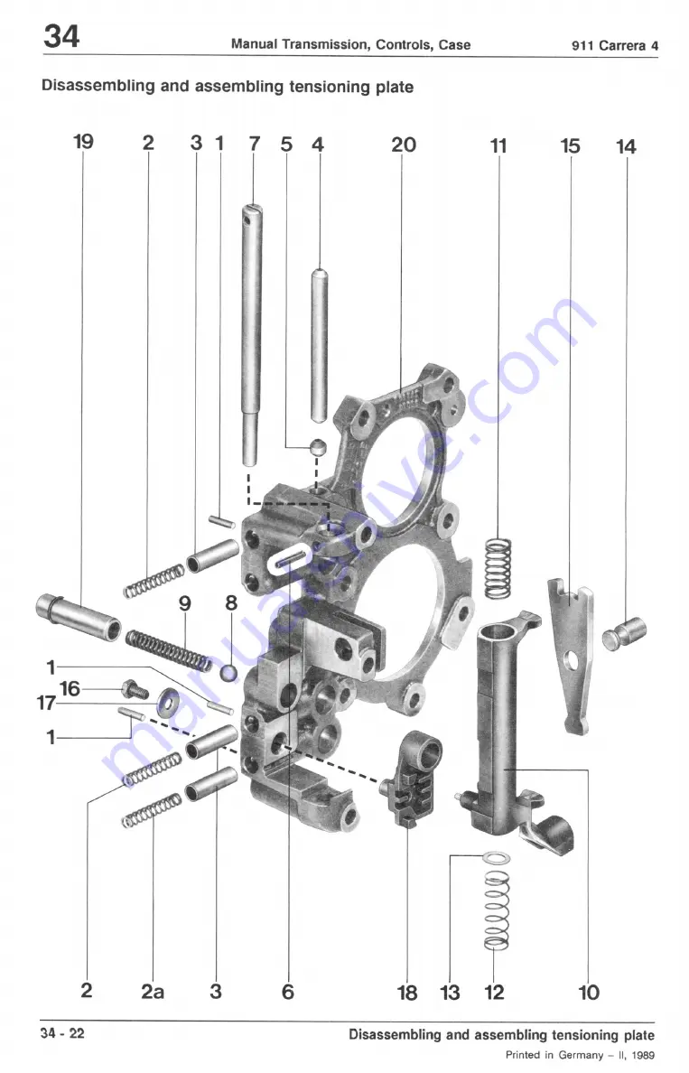 Porsche 911 - VOLUME 2 TRANSMISSION Скачать руководство пользователя страница 44