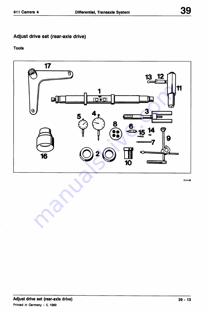 Porsche 911 - VOLUME 2 TRANSMISSION Скачать руководство пользователя страница 107