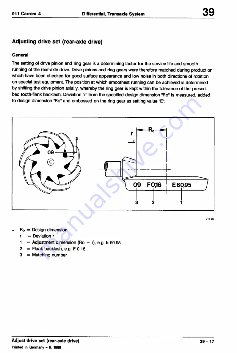 Porsche 911 - VOLUME 2 TRANSMISSION Скачать руководство пользователя страница 111