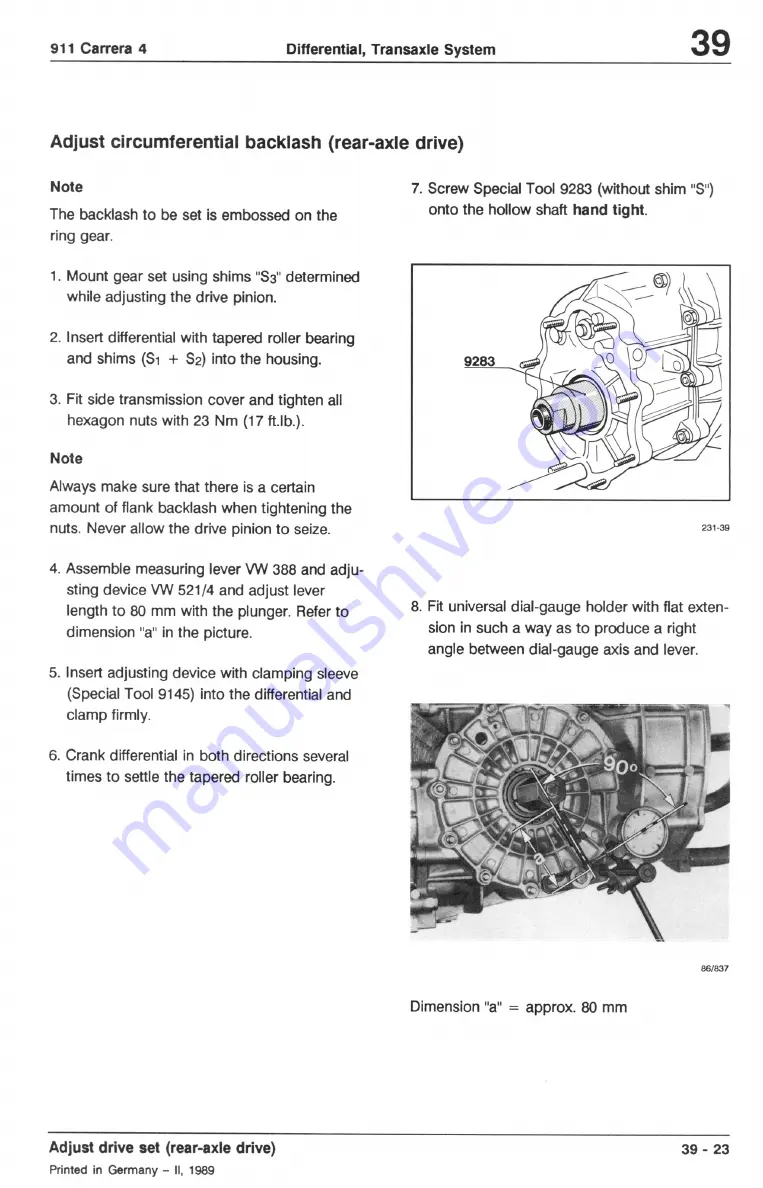 Porsche 911 - VOLUME 2 TRANSMISSION Скачать руководство пользователя страница 117