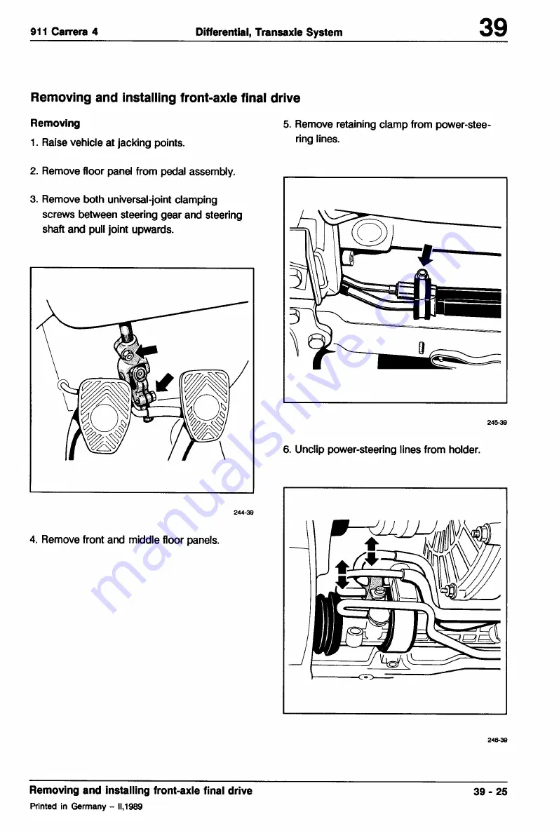 Porsche 911 - VOLUME 2 TRANSMISSION Скачать руководство пользователя страница 119