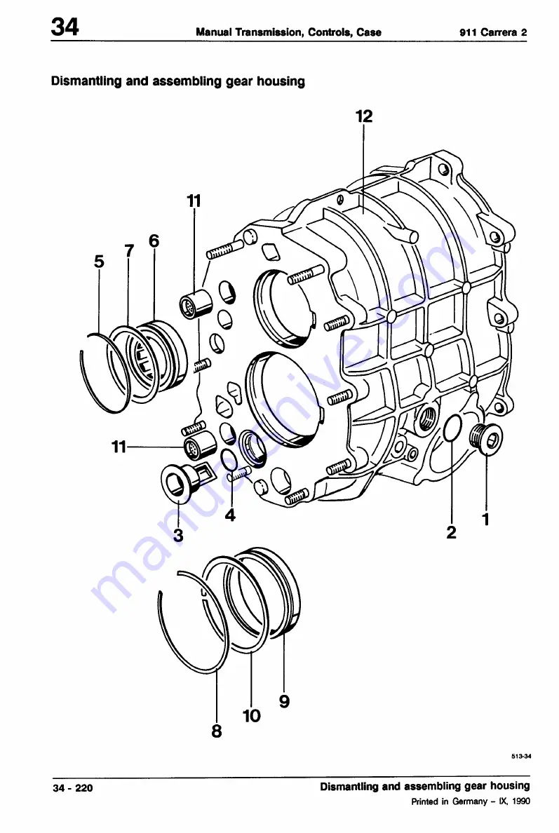 Porsche 911 - VOLUME 2 TRANSMISSION Скачать руководство пользователя страница 174