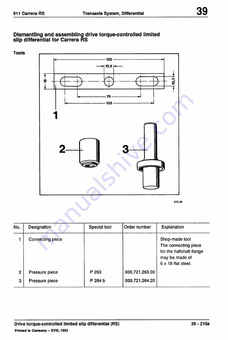 Porsche 911 - VOLUME 2 TRANSMISSION Скачать руководство пользователя страница 203