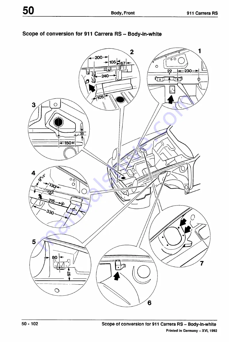 Porsche 911 - VOLUME 5 BODY Скачать руководство пользователя страница 237