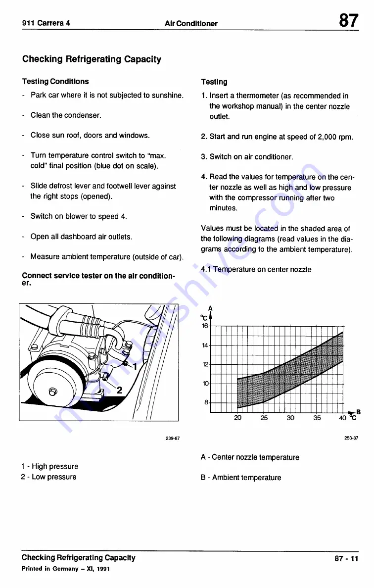 Porsche 911 - VOLUME 6 HEATING VENTILATION AIR CONDITION ELECTRICS Скачать руководство пользователя страница 14