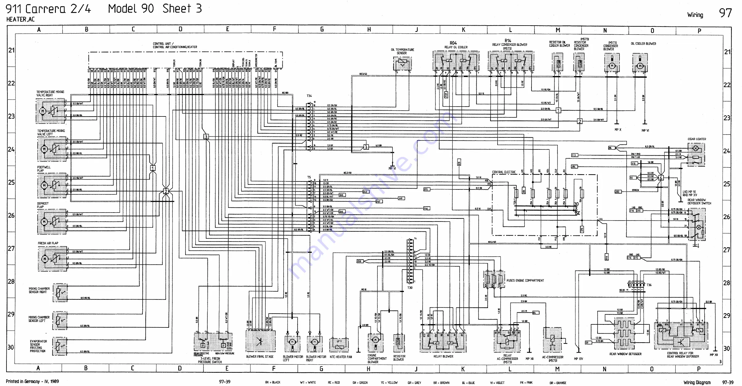 Porsche 911 - VOLUME 7 ELECTRICS WIRING DIAGRAMS Скачать руководство пользователя страница 31