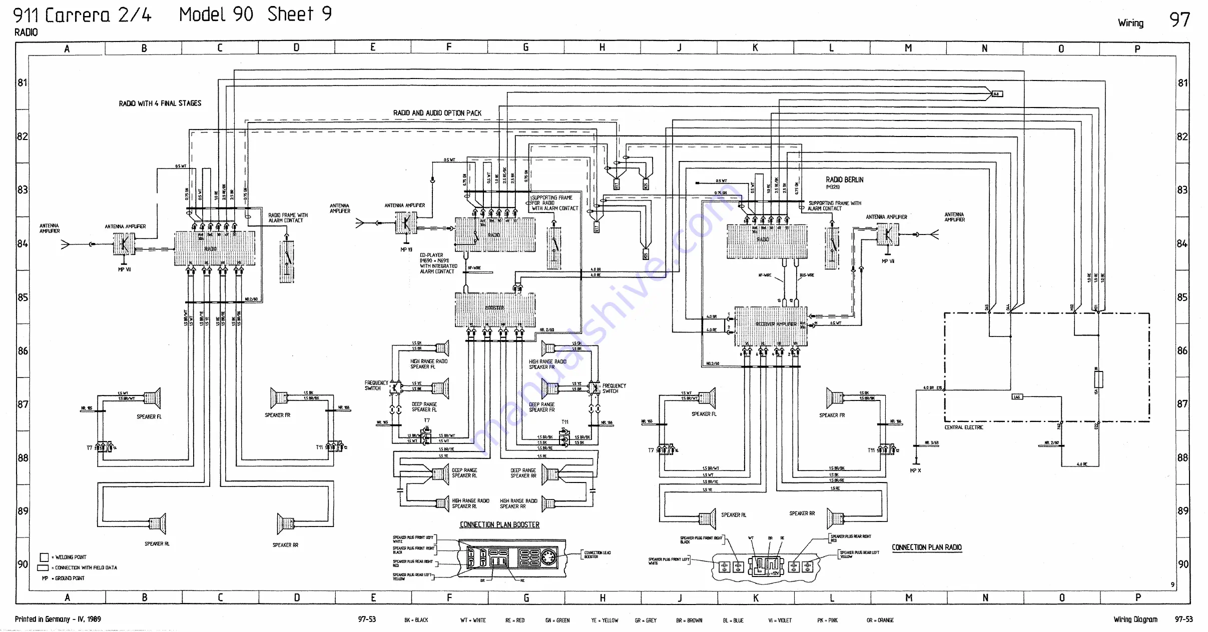 Porsche 911 - VOLUME 7 ELECTRICS WIRING DIAGRAMS Workshop Manual Download Page 38