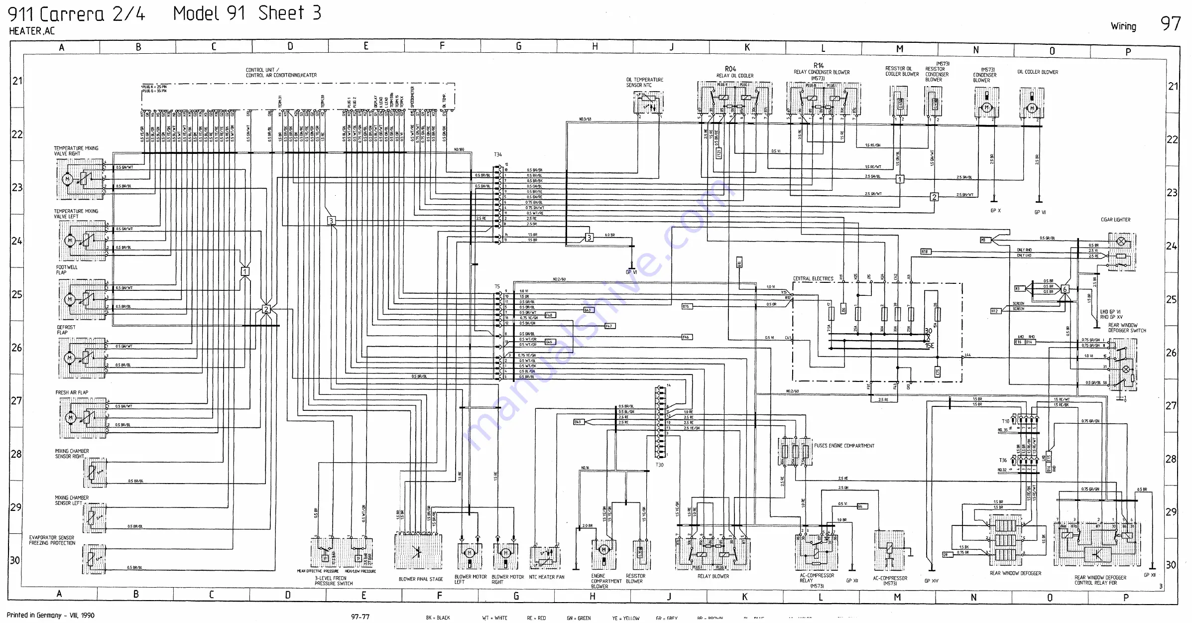 Porsche 911 - VOLUME 7 ELECTRICS WIRING DIAGRAMS Скачать руководство пользователя страница 51