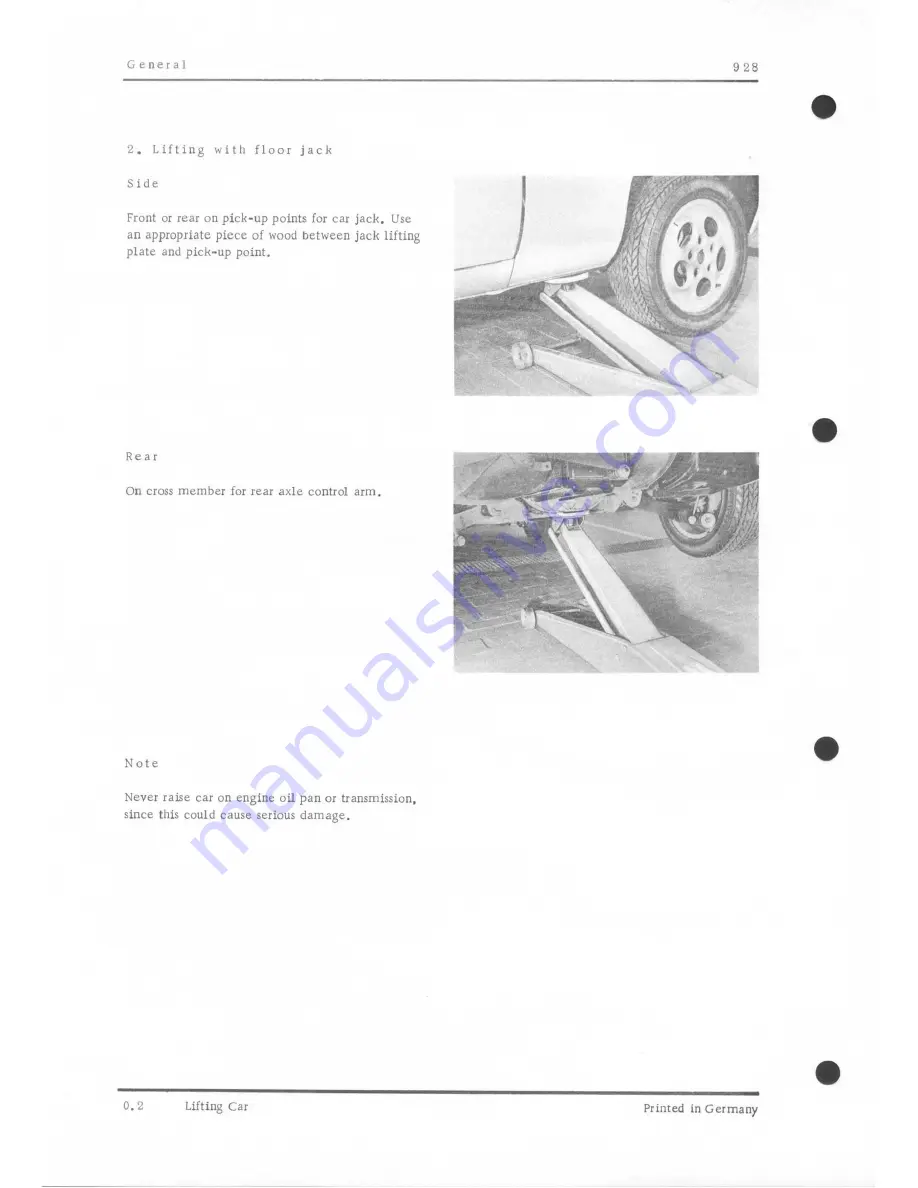 Porsche 928 - Workshop Manual Download Page 19