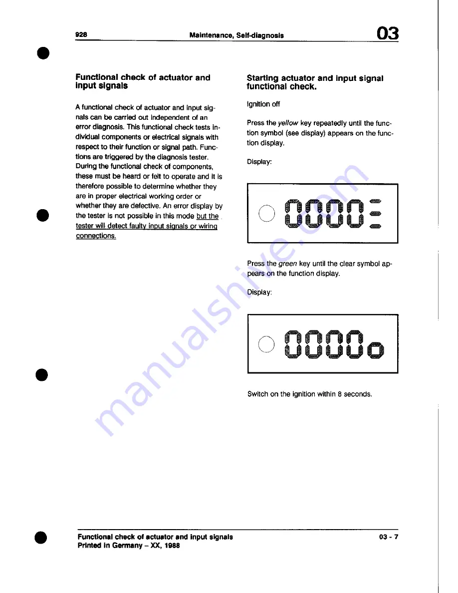 Porsche 928 - Workshop Manual Download Page 56