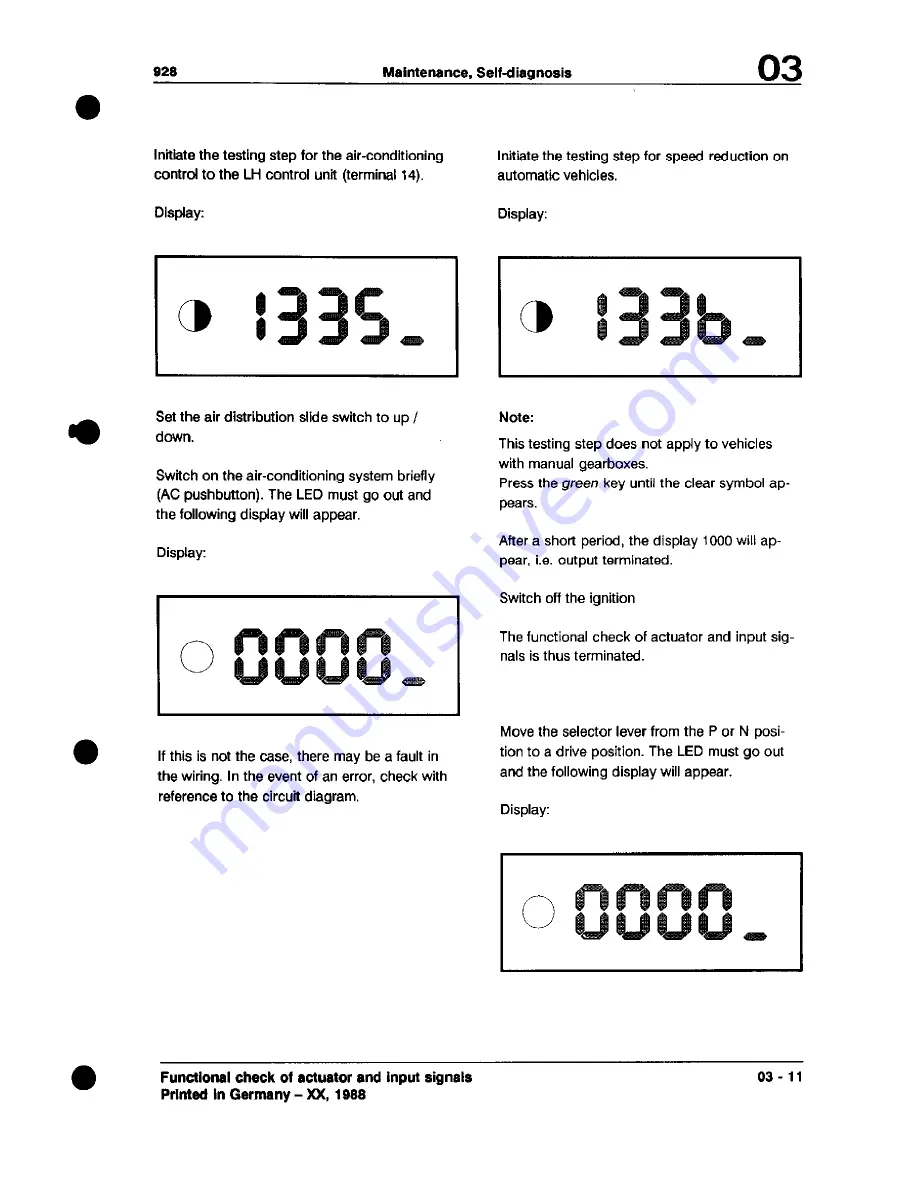 Porsche 928 - Workshop Manual Download Page 60