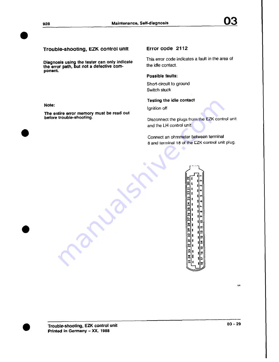 Porsche 928 - Workshop Manual Download Page 75