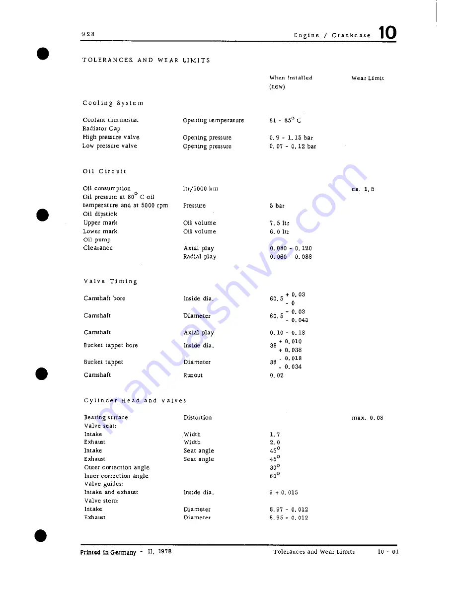 Porsche 928 - Workshop Manual Download Page 93