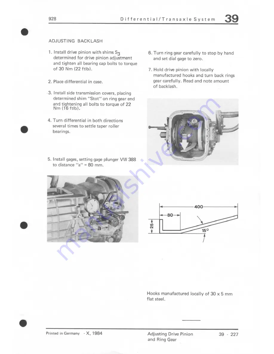 Porsche 928 - Workshop Manual Download Page 1018