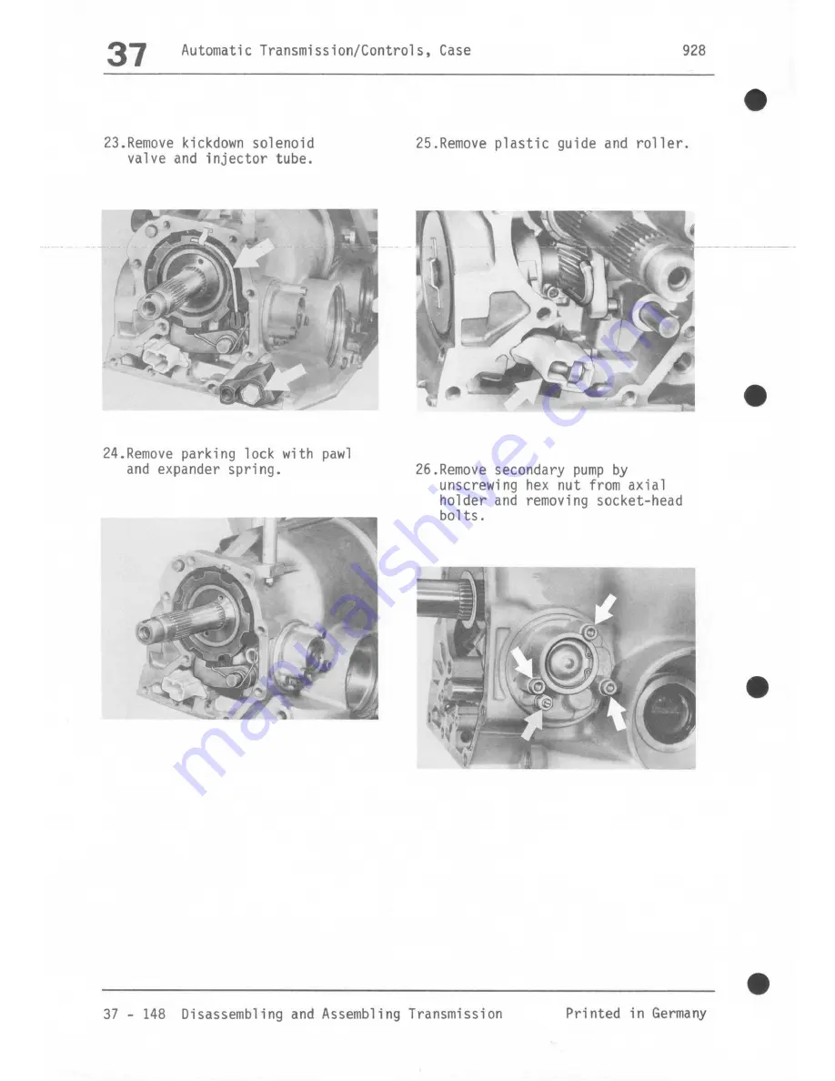 Porsche 928 - Workshop Manual Download Page 1082