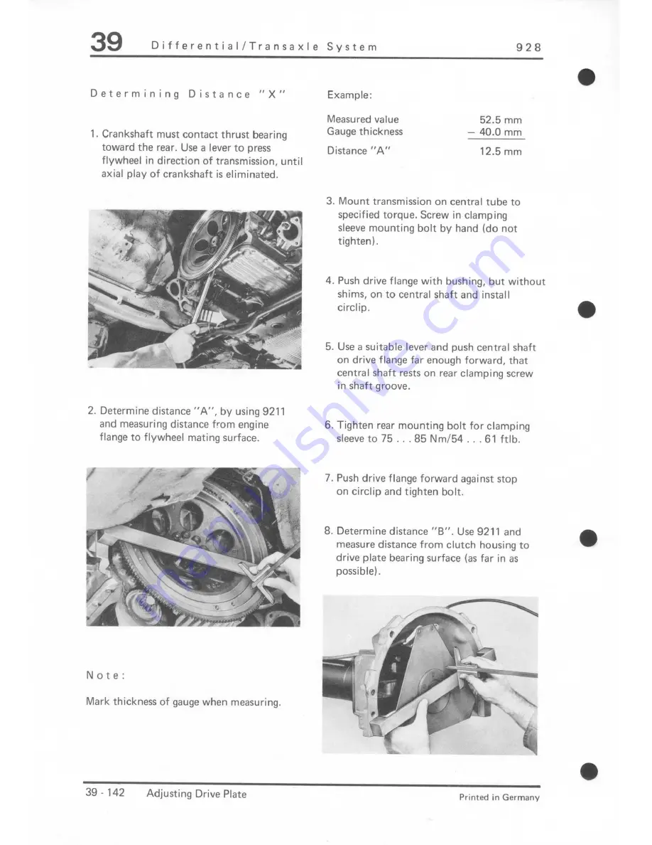 Porsche 928 - Workshop Manual Download Page 1234