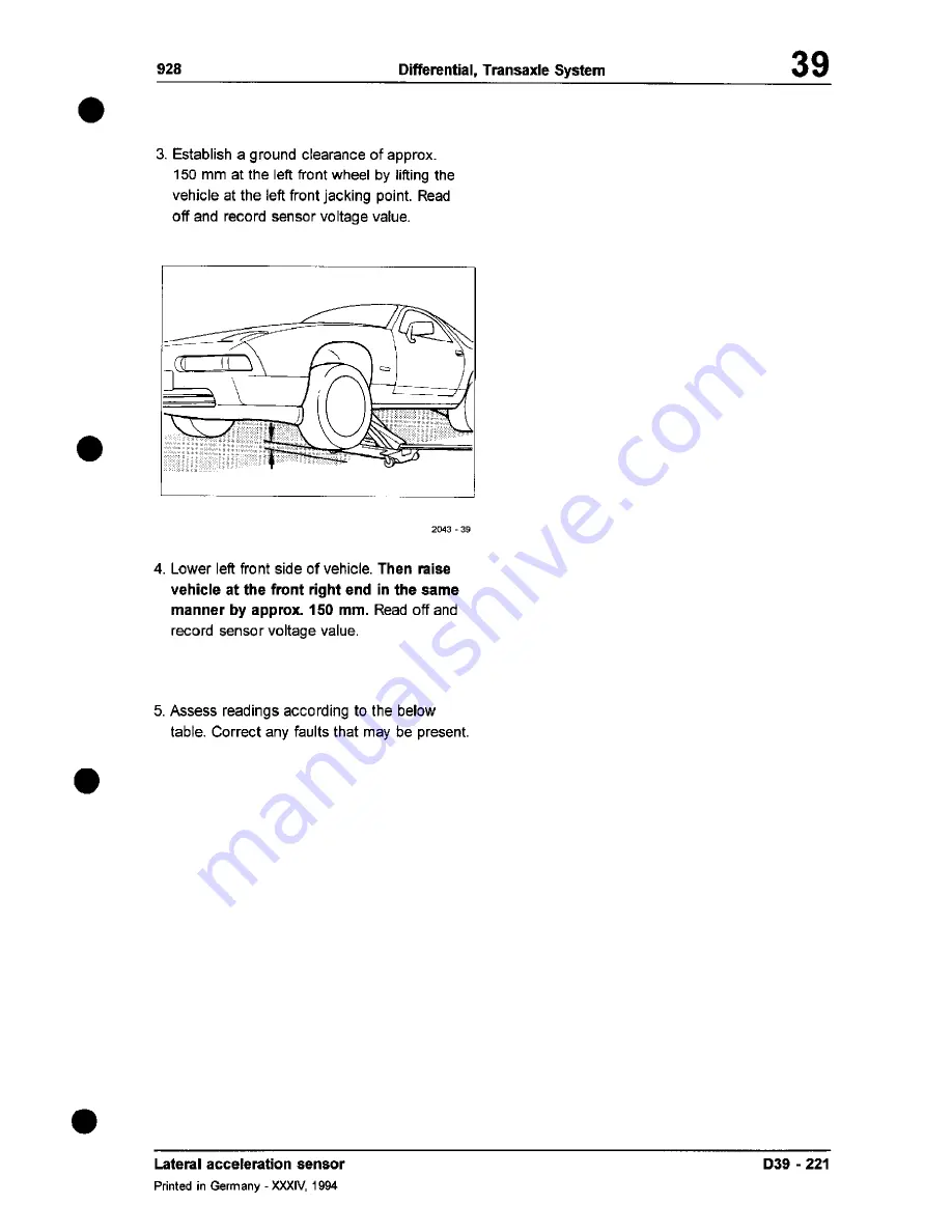 Porsche 928 - Workshop Manual Download Page 1259